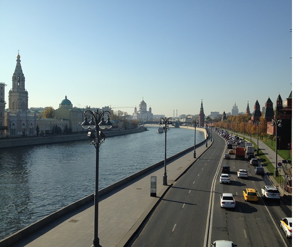 Вид с Замоскворецкого моста